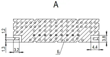 3 При проектировании посадочного места под изделие предусмотреть "земляные" металлизированные отверстия.